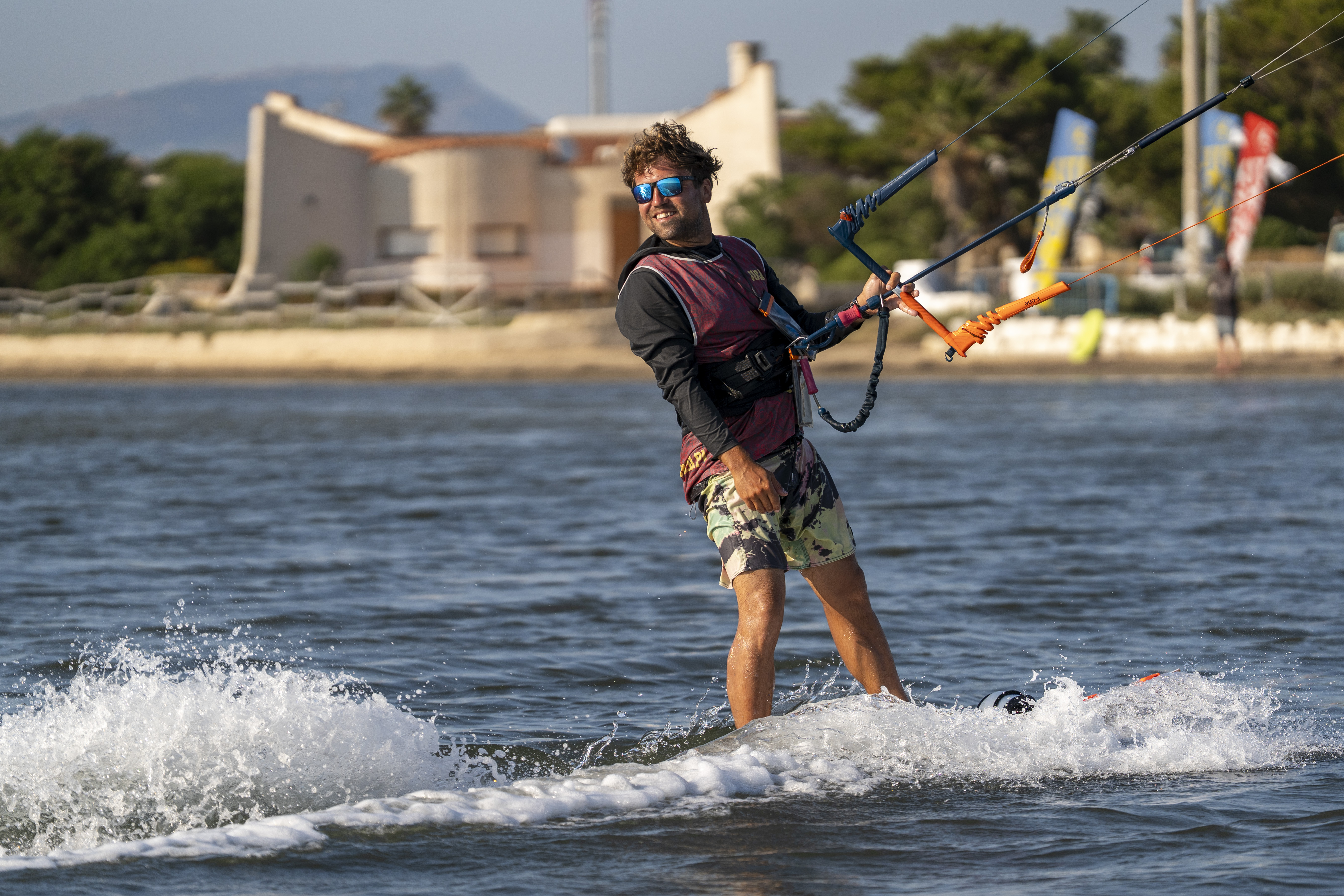 Kitesurfing training