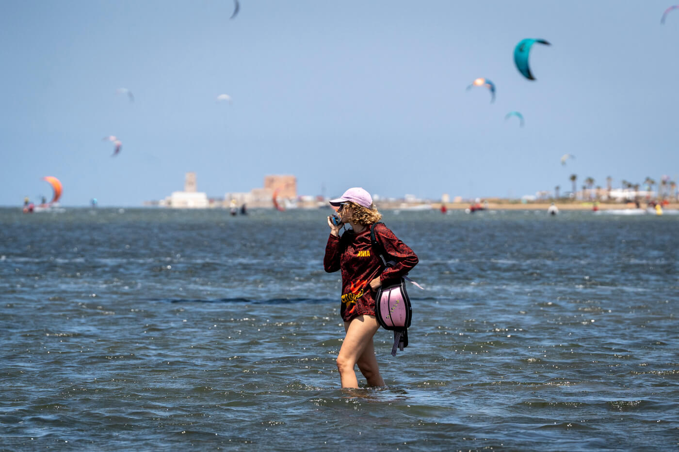 Kitesurfing training